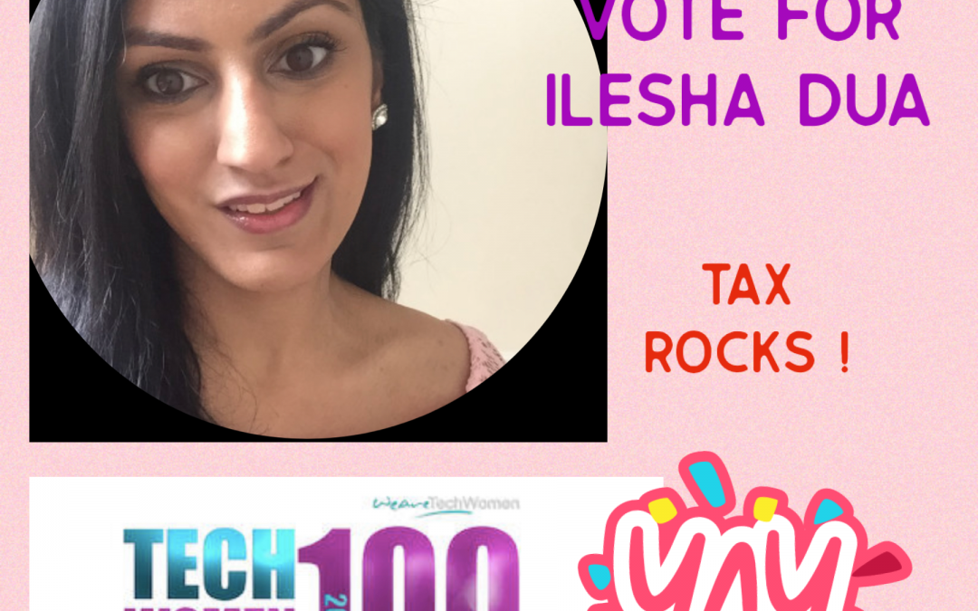Ilesha Dua Shortlisted on TechWomen100 ! (Please Vote!)