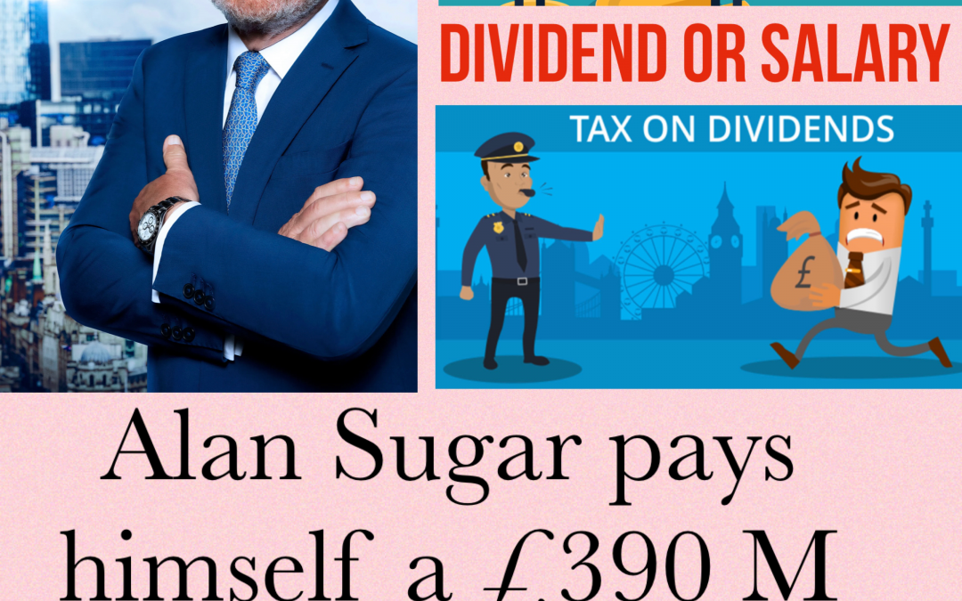Alan Sugar Pays Himself A £390M Dividend