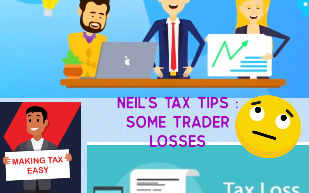 Neil’s Tax Tips: Sole Trader Trading Losses